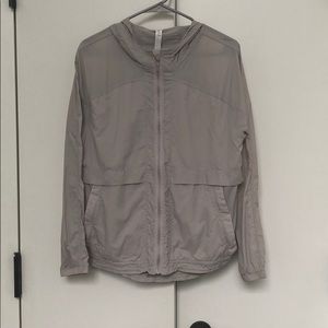 Dusty Purple Lightweight Anorak Jacket